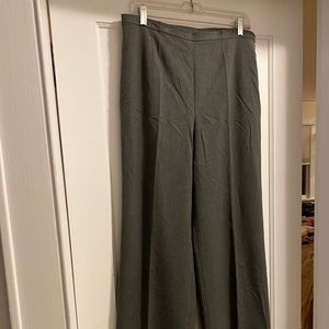 Talbots Grey Side ZIP Pants, Size 12